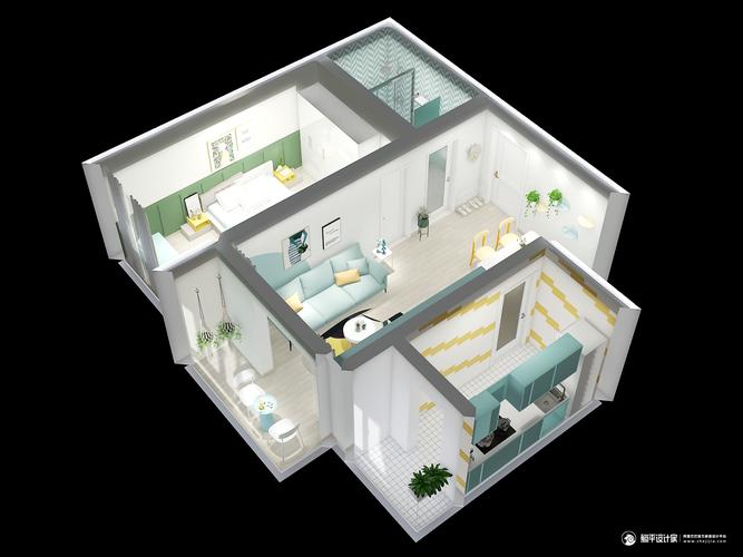 清3D装修设计案例 从室内到室外的空间美学